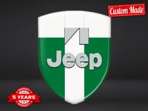 Jeep Logo su Adesivo Pro Max Durevoli Chic Design